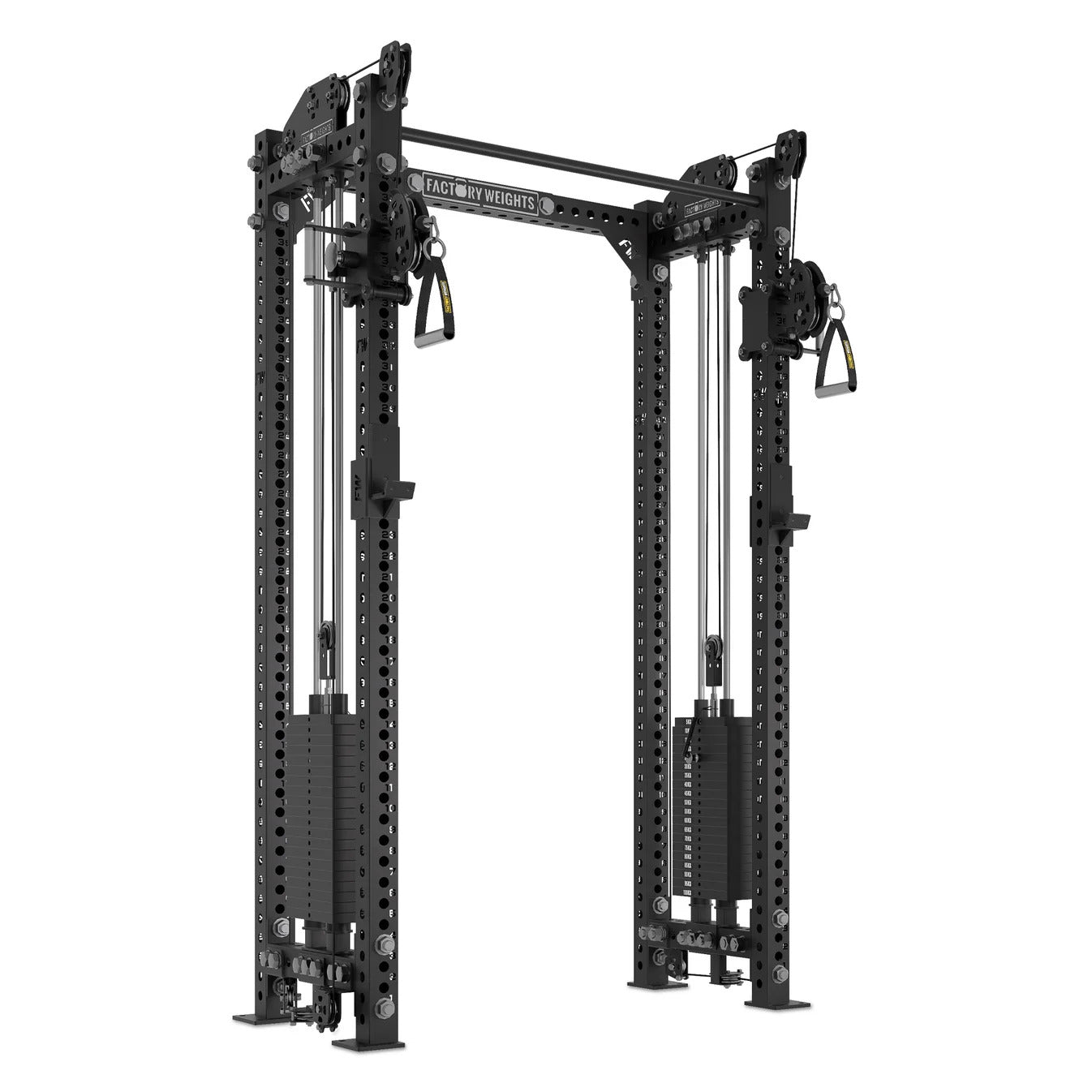 Pro Cable Half Rack | Functional Trainer for Home & Commercial Gyms